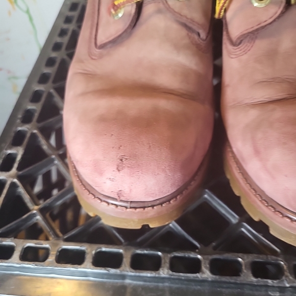 Timberland Boots  Red  Men Size 8.5 - Picture 5 of 16